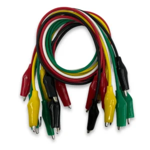Alligator Clips Leads Wires Set of 10